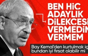 Kemal Kılıçdaroğlu'ndan adaylık iddialarına cevap: Örgüt aday gösterirse olurum