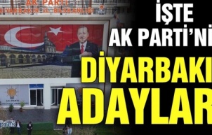 İşte AK Parti Diyarbakır belediye başkan adayları listesi
