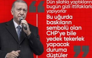 Cumhurbaşkanı Erdoğan'dan muhalefete tepki: Gizli saklı ittifak yapıyorlar
