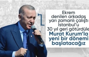 Cumhurbaşkanı Erdoğan, Yeniden Büyük İstanbul Mitingi'nde coşkulu kalabalığa seslendi
