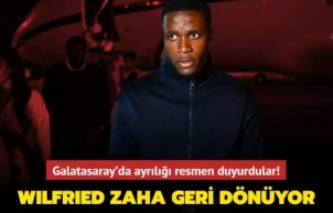 Galatasaray'da Wilfried Zaha kararı! Geri dönüyor...