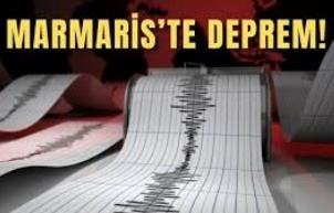 Marmaris'te 4,3 büyüklüğünde deprem