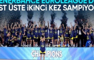 Fenerbahçe Kadın Basketbol Takımı, EuroLeague'de üst üste ikinci kez şampiyon