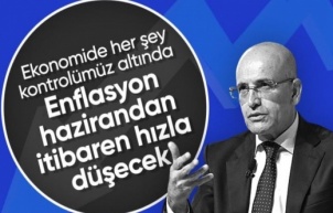 Mehmet Şimşek'ten enflasyonda düşüş sinyali