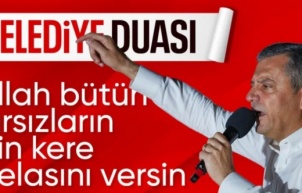 Özgür Özel: Allah bütün hırsızların belasını versin