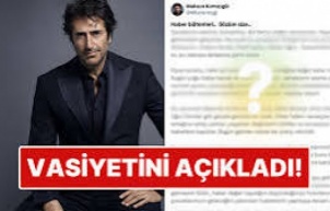 Mahsun Kırmızıgül vasiyetini açıkladı: "Cenazeme gelmeyin"