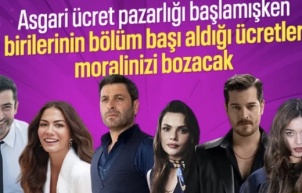 Dizilerde başrol oynayan oyuncuların aldığı ücretler