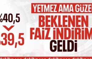 SON DAKİKA! TCMB, Ekim 2025'te faiz oranını yüzde 39,5'e düşürdü