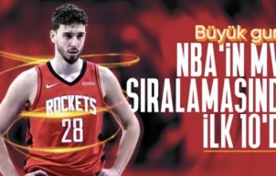 Alperen Şengün, NBA'in MVP sıralamasında ilk 10'da