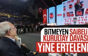 CHP'nin kurultay davası ertelendi