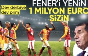 Galatasaray'da derbi için özel prim