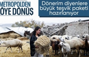 Kırsal nüfus oranının artırılması için ilave tedbirler geliyor