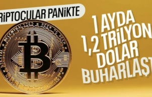 Kripto paralar geriledikçe piyasada 1,5 ayda 1,2 trilyon dolar eridi
