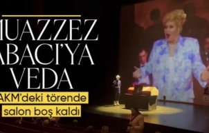 Muazzez Abacı için AKM’de tören düzenlendi