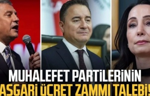 Asgari Ücret için muhalefet partilerinin net önerileri belli oldu
