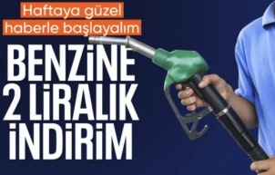 Benzine indirim geliyor