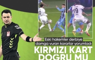 Eski hakemler yılın son derbisinde tartışılan kararları yorumladı