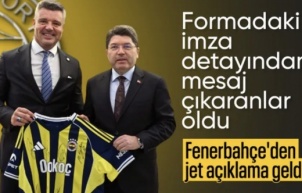 Fenerbahçe’den Bakan Yılmaz Tunç’a yapılan ziyaretle ilgili açıklama geldi