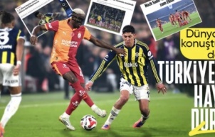 Fenerbahçe–Galatasaray derbisi dünya basınında