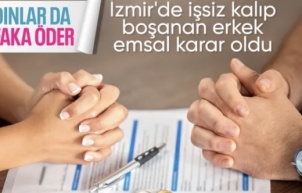 İzmir'de bu kez nafaka ödeyen kadın oldu