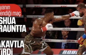 Jake Paul-Anthony Joshua maçında nakavt: 6. rauntta işi bitirdi