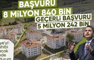 Murat Kurum, 500 bin sosyal konut projesinde başvuru sayısını açıkladı