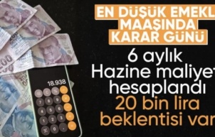 En düşük emekli maaşında senaryolar