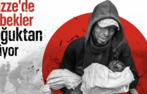 Gazze'de dondurucu soğuklar, bir bebeği daha hayattan kopardı