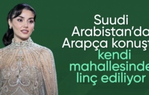 Hande Erçel Suudi Arabistan'da düzenlenen Joy Awards Ödül Töreni'nde Arapça konuştu