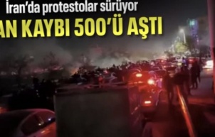 İran'da devam eden protestolarda can kaybı 500'ü aştı