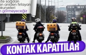 Kuryeler zammı beğenmedi: 3 gün kontak kapatacaklar