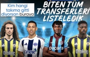 Süper Lig'de biten tüm transferler