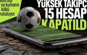 Ticaret Bakanlığı yasa dışı bahisle mücadele ediyor: 15 hesaba erişim engeli