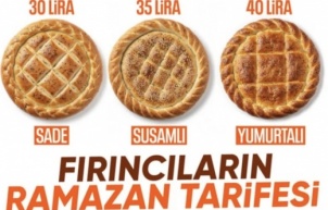 2026 Ramazan pidesinin fiyatı belli oldu