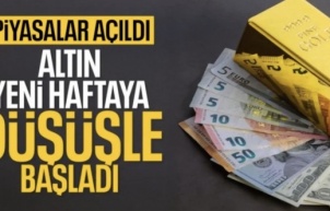 ABD'nin ılımlı enflasyon verileri altın fiyatlarını düşürdü