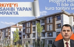 Yüzyılın Konut Projesi'nde bu hafta 11 ilde daha kura çekimi yapılacak