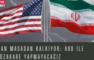İran masadan kalkıyor: ABD ile müzakare yapmayacağız