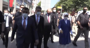 MALATYA - KKTC Cumhurbaşkanı Tatar, Malatya'da konuştu