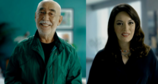 Şener Şen ve Ezgi Mola herkesi Kovid-19'a karşı aşılanmaya çağırdı