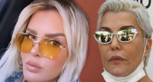 Eski manken Deniz Akkaya cezaevinden tahliye oldu