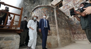 TRABZON - Sümela Manastırı 5 yıllık restorasyonun ardından ziyarete açıldı