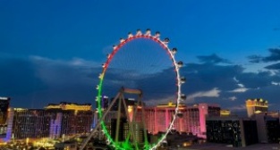 Dubai’de dünyanın en büyük dönme dolabının inşası tamamlandı