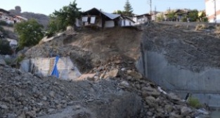 Gümüşhane’de göçük