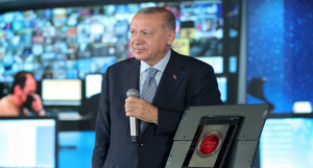 Cumhurbaşkanı Erdoğan, Türksat 5A Uydusu Hizmete Alma Töreni'ne katıldı