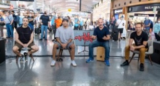 Manga Grubu’ndan İstanbul Havalimanı’nda sürpriz konser