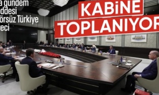 Kabine toplanıyor: Ana gündem maddesi Terörsüz Türkiye süreci