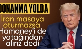 Donald Trump: İran'a büyük bir donanma gidiyor