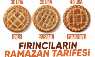 2026 Ramazan pidesinin fiyatı belli oldu