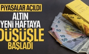 ABD'nin ılımlı enflasyon verileri altın fiyatlarını düşürdü