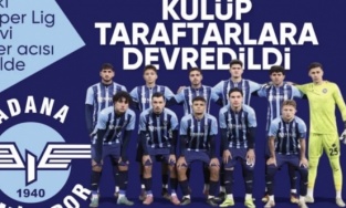 Adana Demirspor'da yönetim taraftar grubuna devredildi